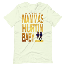 Load image into Gallery viewer, Premium Adult Ghetto Twiinz- Mammas Hurtin Baby T-Shirt (SS)