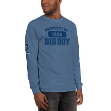 Load image into Gallery viewer, Men’s Property Of Big Boy Records' Blue (LS) Shirt