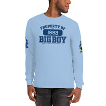 Load image into Gallery viewer, Men’s Property Of Big Boy Records' Blue (LS) Shirt