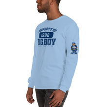 Load image into Gallery viewer, Men’s Property Of Big Boy Records' Blue (LS) Shirt