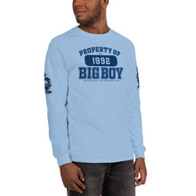 Load image into Gallery viewer, Men’s Property Of Big Boy Records' Blue (LS) Shirt