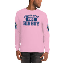 Load image into Gallery viewer, Men’s Property Of Big Boy Records' Blue (LS) Shirt