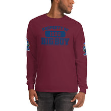 Load image into Gallery viewer, Men’s Property Of Big Boy Records' Blue (LS) Shirt