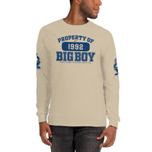 Load image into Gallery viewer, Men’s Property Of Big Boy Records' Blue (LS) Shirt