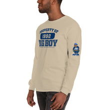 Load image into Gallery viewer, Men’s Property Of Big Boy Records' Blue (LS) Shirt
