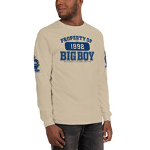 Load image into Gallery viewer, Men’s Property Of Big Boy Records' Blue (LS) Shirt
