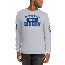 Load image into Gallery viewer, Men’s Property Of Big Boy Records' Blue (LS) Shirt
