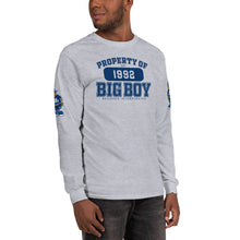 Load image into Gallery viewer, Men’s Property Of Big Boy Records' Blue (LS) Shirt