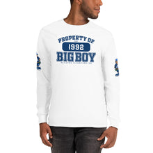Load image into Gallery viewer, Men’s Property Of Big Boy Records' Blue (LS) Shirt