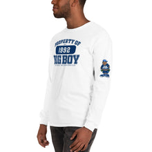 Load image into Gallery viewer, Men’s Property Of Big Boy Records' Blue (LS) Shirt