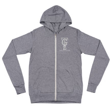 Load image into Gallery viewer, Premium Adult GTZ  Classic Collection (Silver) Zip Hoodie