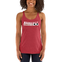 Load image into Gallery viewer, Premium Women's WrongFully Convicted Racerback Tank