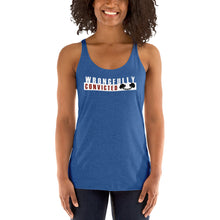 Load image into Gallery viewer, Premium Women's WrongFully Convicted Racerback Tank