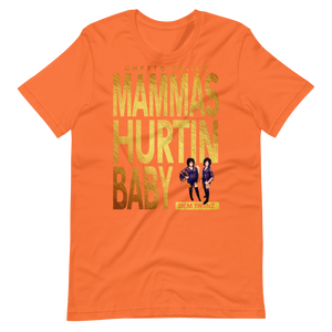 Premium Adult Ghetto Twiinz- Mammas Hurtin Baby T-Shirt (SS)