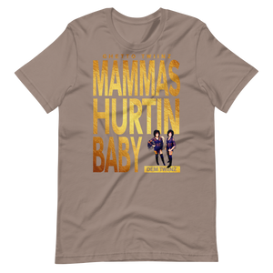 Premium Adult Ghetto Twiinz- Mammas Hurtin Baby T-Shirt (SS)