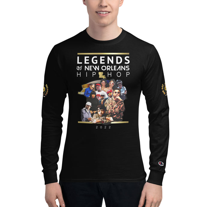 2022 Legends of New Orleans Hip Hop Men's Champion Long Sleeve Shirt