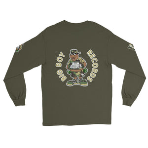 Men’s Premium Big Boy Records Logo Crest (LS) Shirt