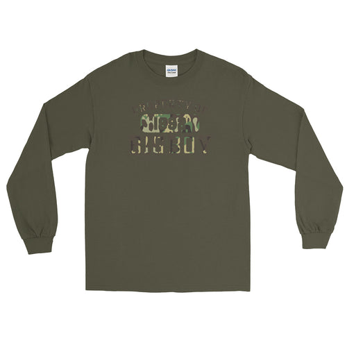 Men’s Premium Property Of Big Boy Records Camouflage Gear (LS) Shirt
