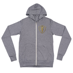 Premium Adult GTZ Classic Crown Collection (Gold) Zip Hoodie