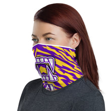Load image into Gallery viewer, Purple and Gold Tiger Face Covering