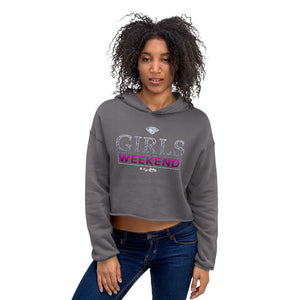Premium Adult Girls Weekend Crop Hoodie