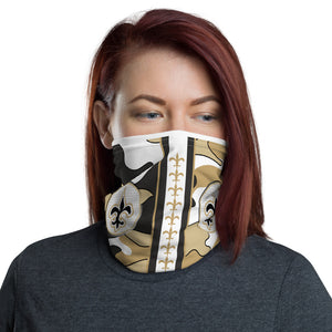 Black and Gold Face Covering
