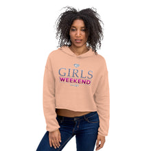 Load image into Gallery viewer, Premium Adult Girls Weekend Crop Hoodie