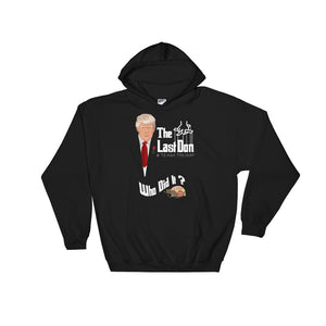Adult Unisex Who did It Hoodie Sweatshirt