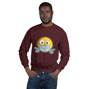 I Love Ya (Male) Unisex Sweatshirt