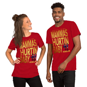 Premium Adult Ghetto Twiinz- Mammas Hurtin Baby T-Shirt (SS)