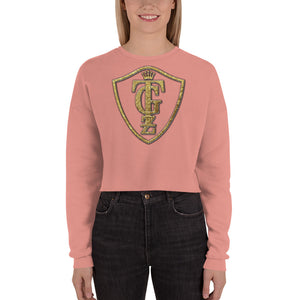 Premium Adult GTZ Classic Crown Collection (Gold) Crop Sweatshirt