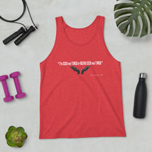 Load image into Gallery viewer, Sick and Tired Unisex Tank Top