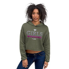 Load image into Gallery viewer, Premium Adult Girls Weekend Crop Hoodie