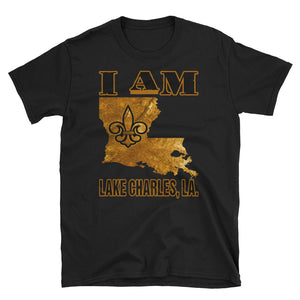 Adult I Am Lake Charles, LA T-Shirt (SS)
