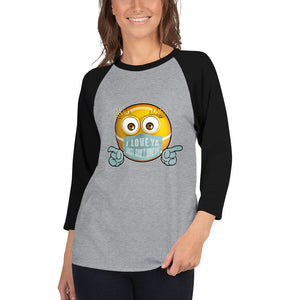 I Love Ya (Female) 3/4 sleeve shirt