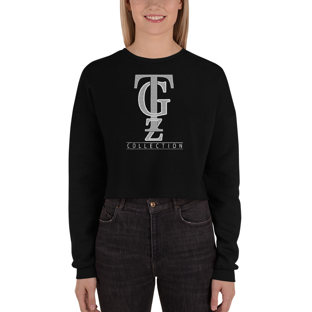 Premium Women's GTZ Classic Collection (Silver) Crop Sweatshirt