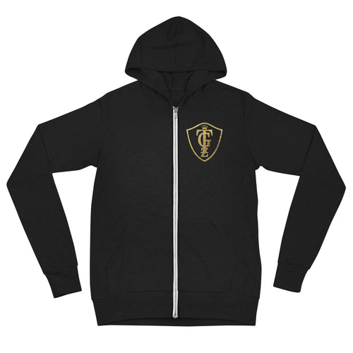 Premium Adult GTZ Classic Crown Collection (Gold) Zip Hoodie