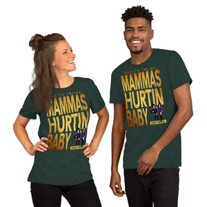 Premium Adult Ghetto Twiinz- Mammas Hurtin Baby T-Shirt (SS)