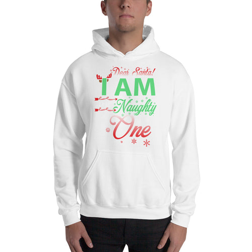Adult Dear Santa- Naughty Hooded Sweatshirt