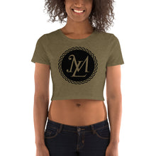 Load image into Gallery viewer, Michael Lawrence Collection (Black) Crop Tee
