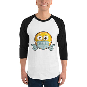 I Love Ya (Male) 3/4 sleeve shirt
