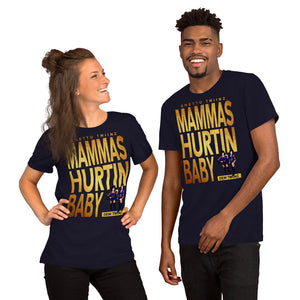 Premium Adult Ghetto Twiinz- Mammas Hurtin Baby T-Shirt (SS)