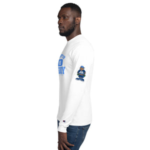 Men's Champion Premium Property Of Big Boy Records Blue (LS)  Shirt