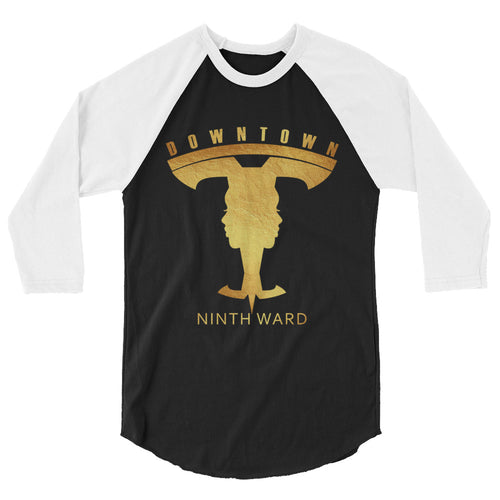 Adult Downtown Ninth Ward Sleeve Shirt (3/4)