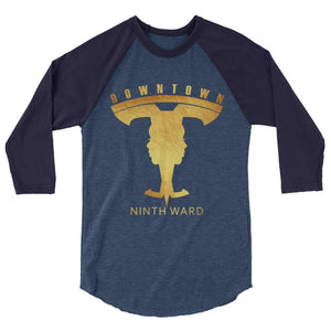 Adult Downtown Ninth Ward Sleeve Shirt (3/4)