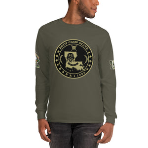 Men’s Premium Adult Big Boy Records Logo Skull (LS) Shirt