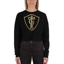 Load image into Gallery viewer, Premium Adult GTZ Classic Crown Collection (Gold) Crop Sweatshirt