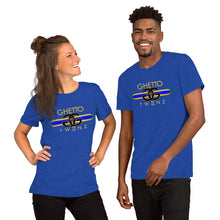 Load image into Gallery viewer, Premium Adult Ghetto Twiinz GGT (Blue) T-Shirt (SS)