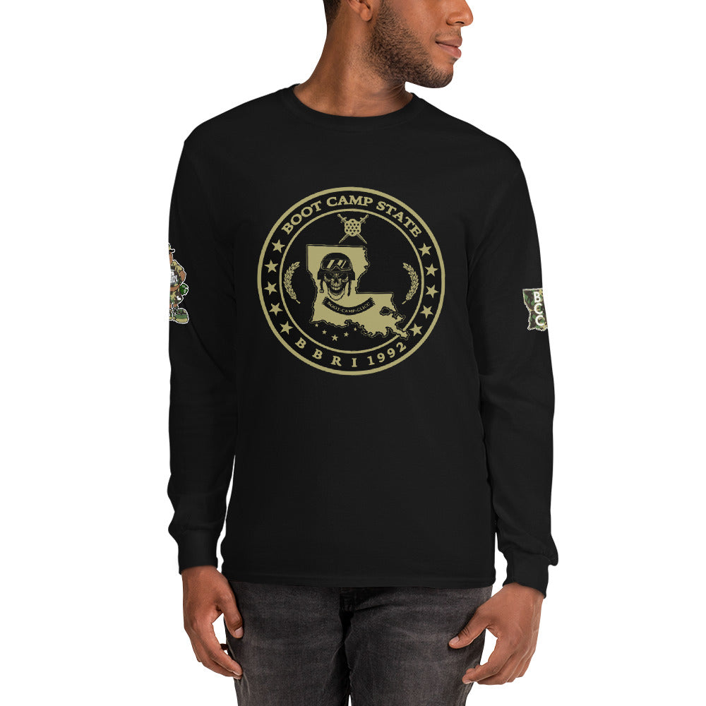 Men’s Premium Adult Big Boy Records Logo Skull (LS) Shirt