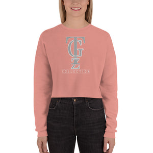 Premium Women's GTZ Classic Collection (Silver) Crop Sweatshirt